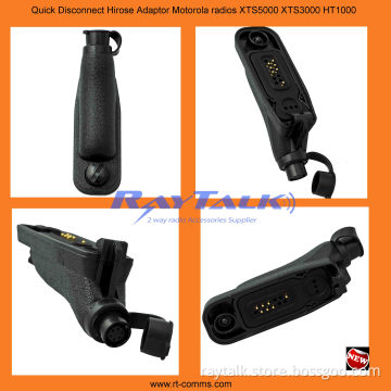 Quick Disconnect Hirose Adaptor for Motorola Mototrbo Radio Dp3400 Apx7000
